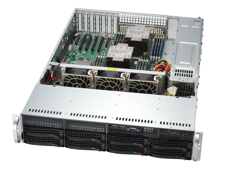 Supermicro Sys-621p-Trt Servidor Barebone Intel C741 Lga 4677 (Socket E) Bastidor (2u) Plata