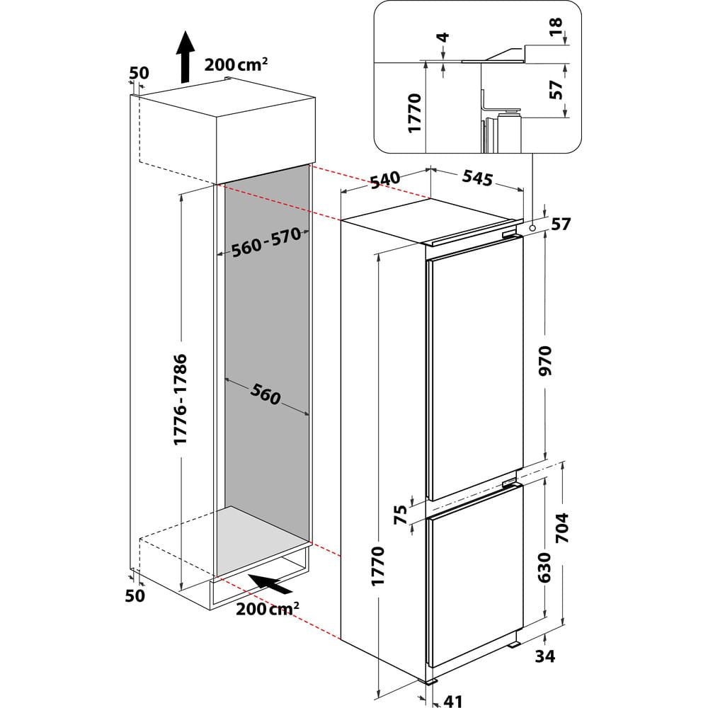 EAN 8003437046148 - Whirlpool ART66122 Integrado 273 L imagen 3