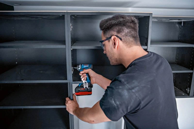 Bosch Professional Taladro Atornillador A Batería Gsr 18v-90 Fc  Sin Batería Ni Cargador, En L-Boxx