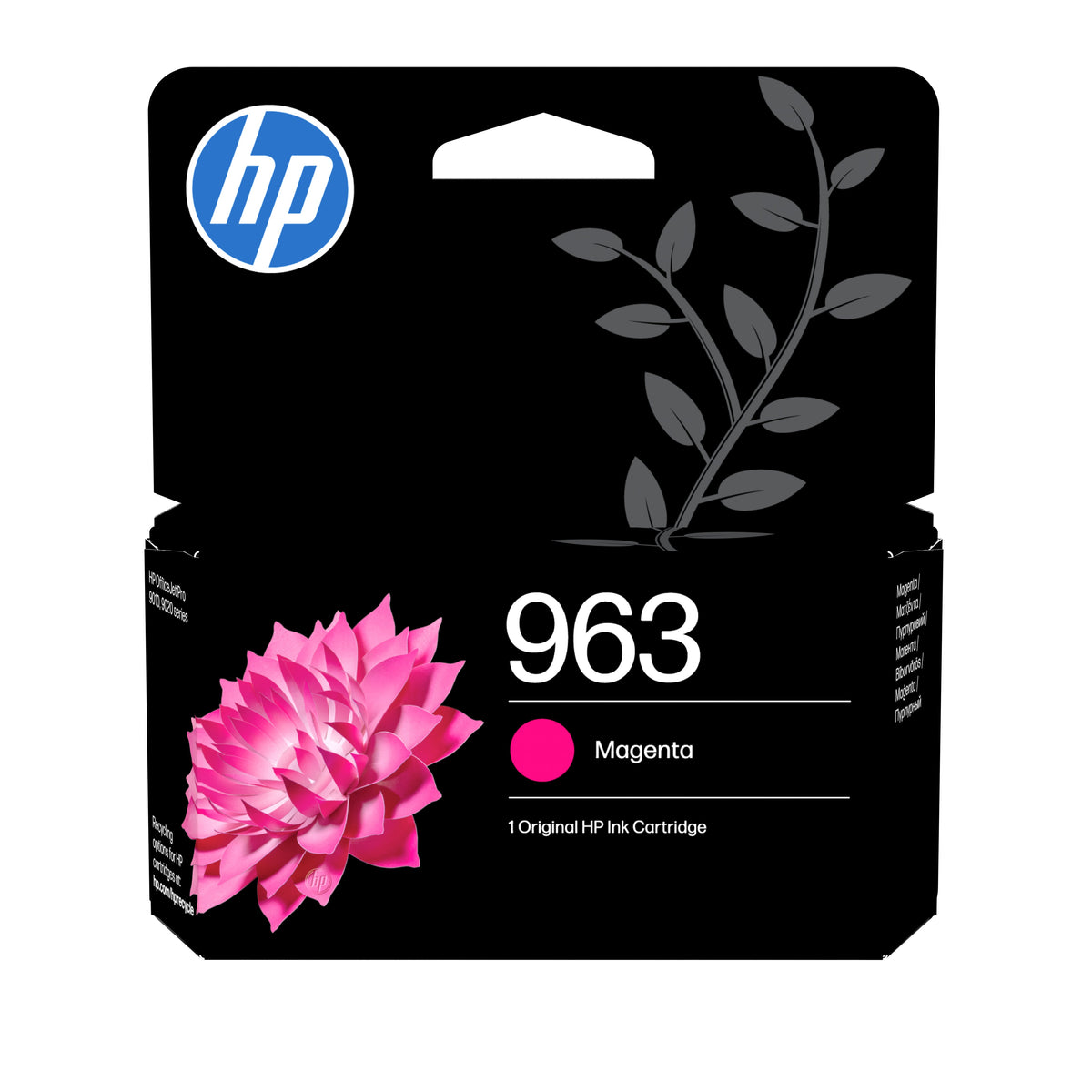 EAN 0199764686190 - HP 963 Magenta Original Ink Cartridge cartucho de tinta 1 pieza(s) Rendimiento estándar imagen 1
