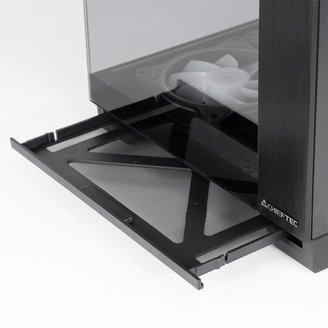 EAN 0753263078681 - Chieftec Visio GM-30B-TG-OP schwarz Tempered Glass x 2 Cubo Negro imagen 13