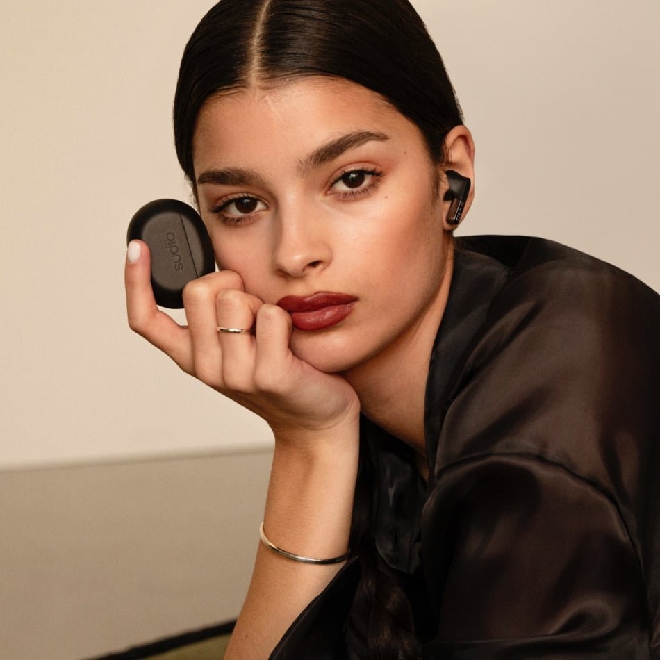 Sudio N3 Pro True Wireless Earbuds, Black