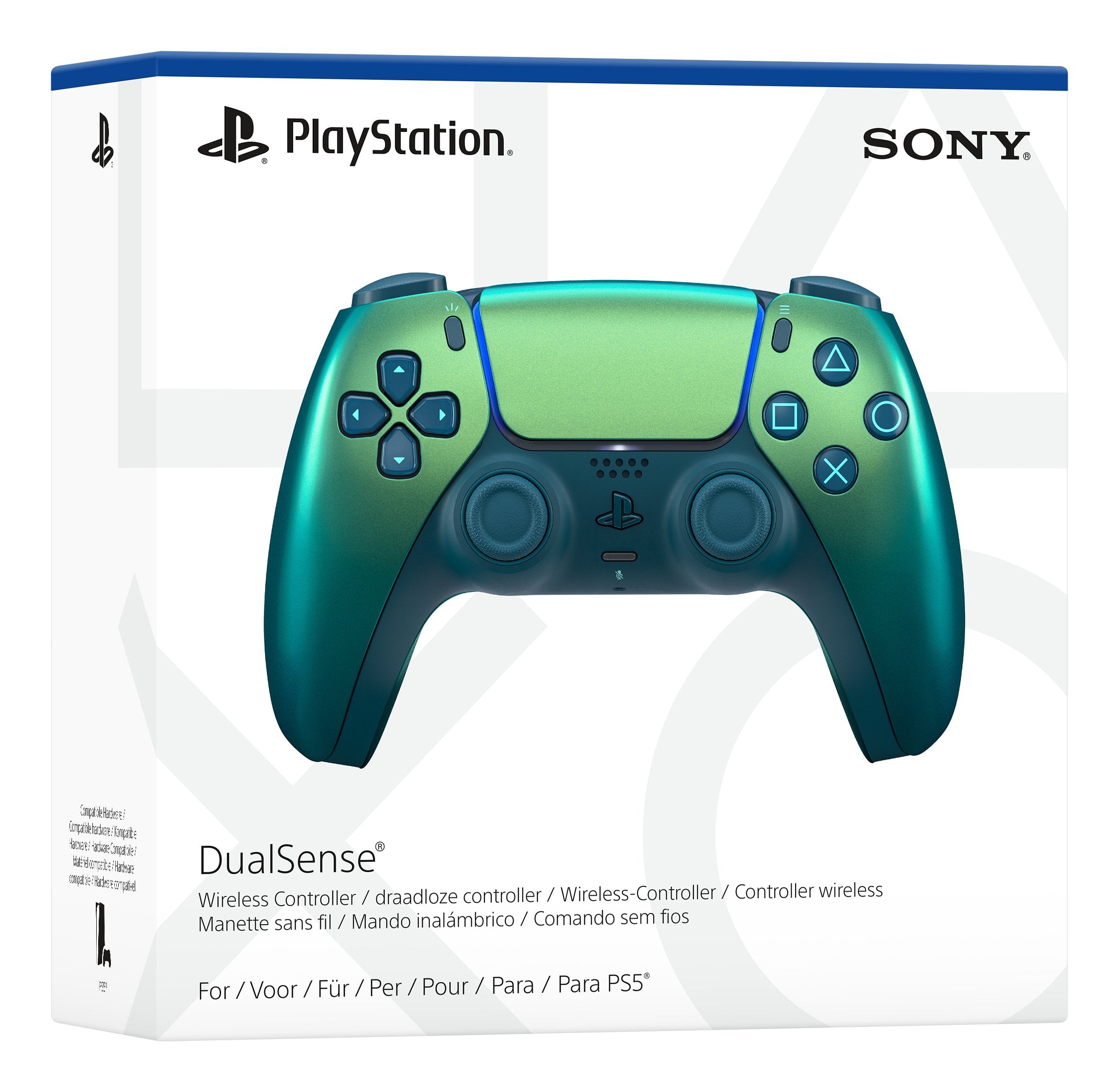 EAN 0711719023913 - Sony DualSense Verde azulado Bluetooth/USB Gamepad Analógico/Digital PlayStation 5, Android, MAC, PC, iOS imagen 7