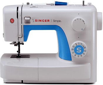 Máquina De Coser Singer 3221  Simple, Blanco Azul