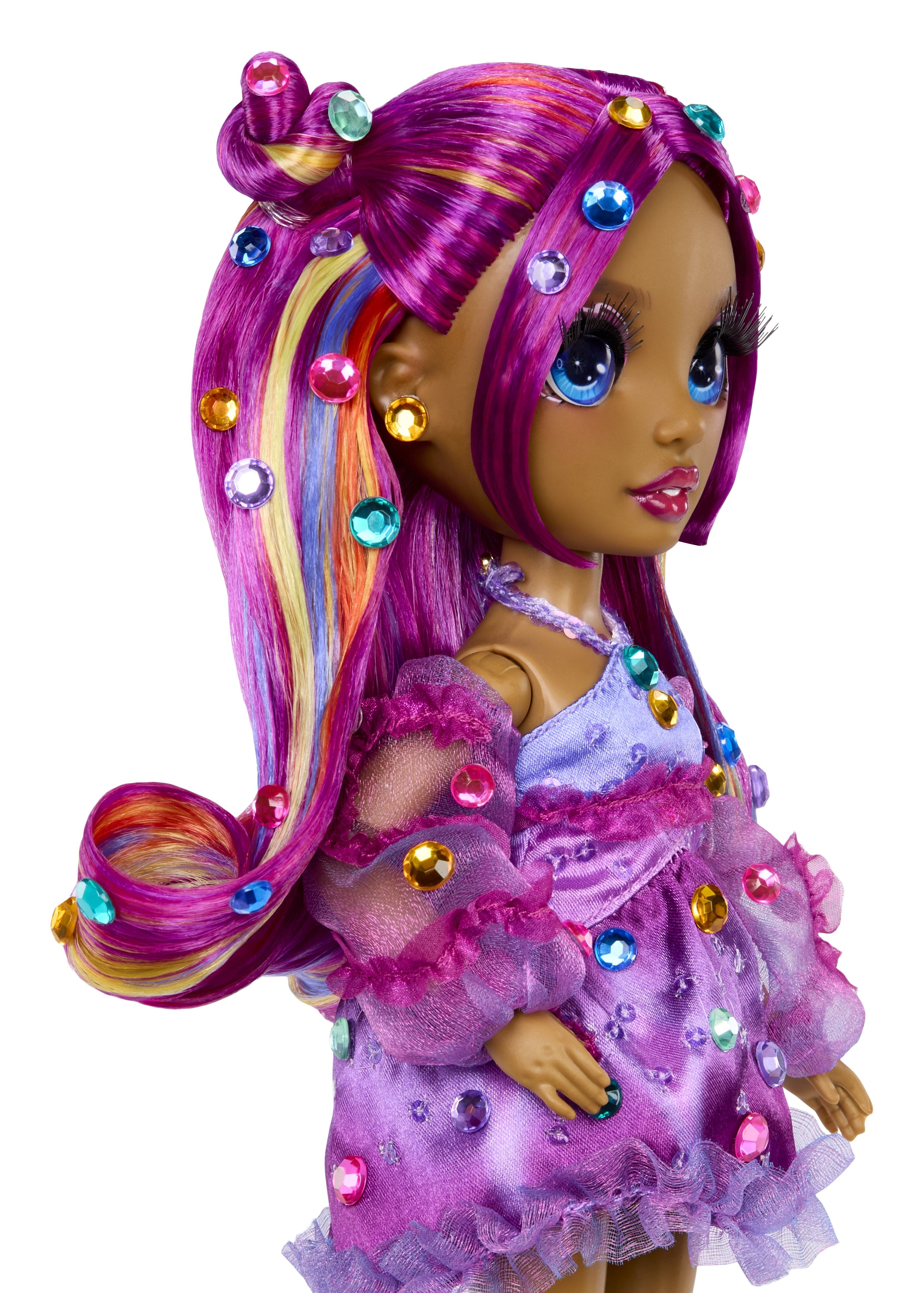 EAN 0035051597834 - Rainbow High Be Dazzling Fashion Dolls- Noemie Violette (Purple) imagen 7
