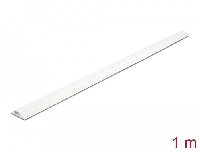 Delock 20704 Conducto De Cables 30 X 8 Mm - Longitud 1 M Blanco