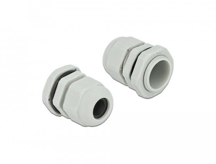 Delock Kabelverschraubung Pg13,5 10 Piezas Gris