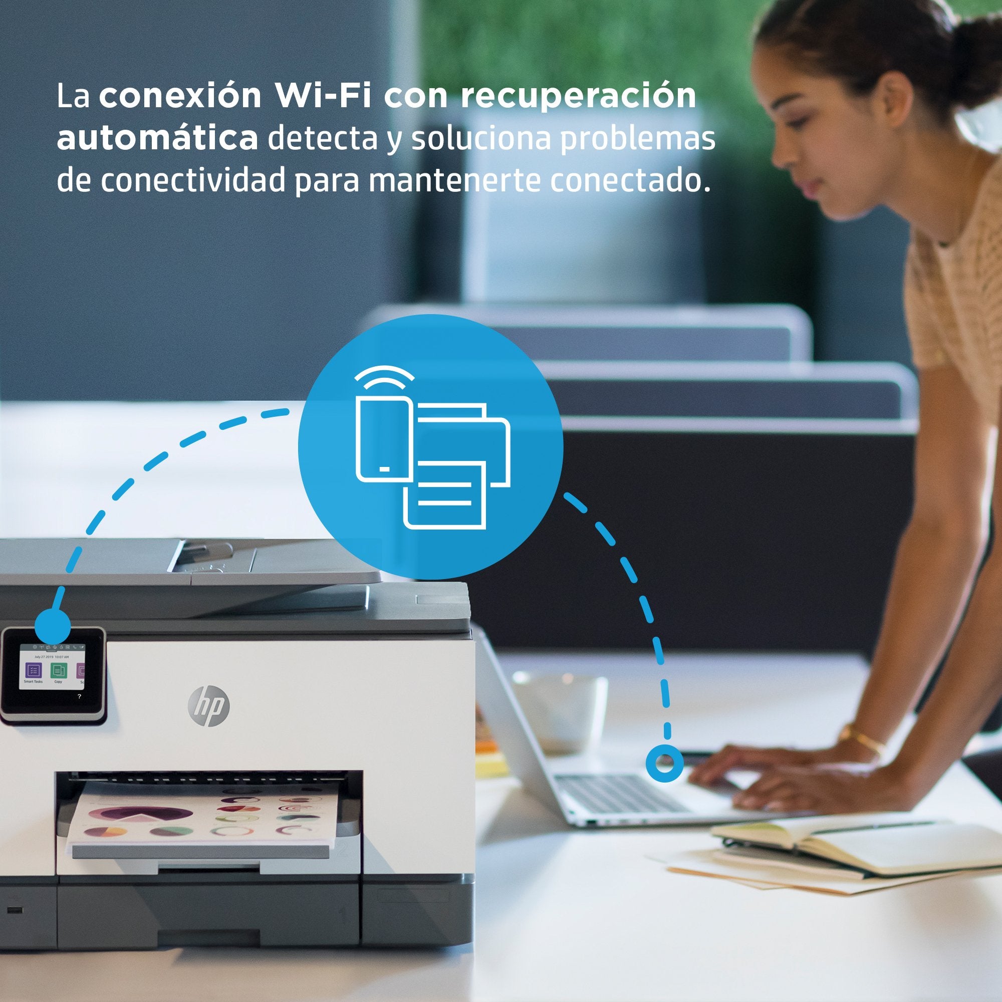 EAN 0195161213526 - HP OfficeJet Pro 9022e All-in-One Prntr Inyección de tinta térmica A4 4800 x 1200 DPI 24 ppm imagen 8