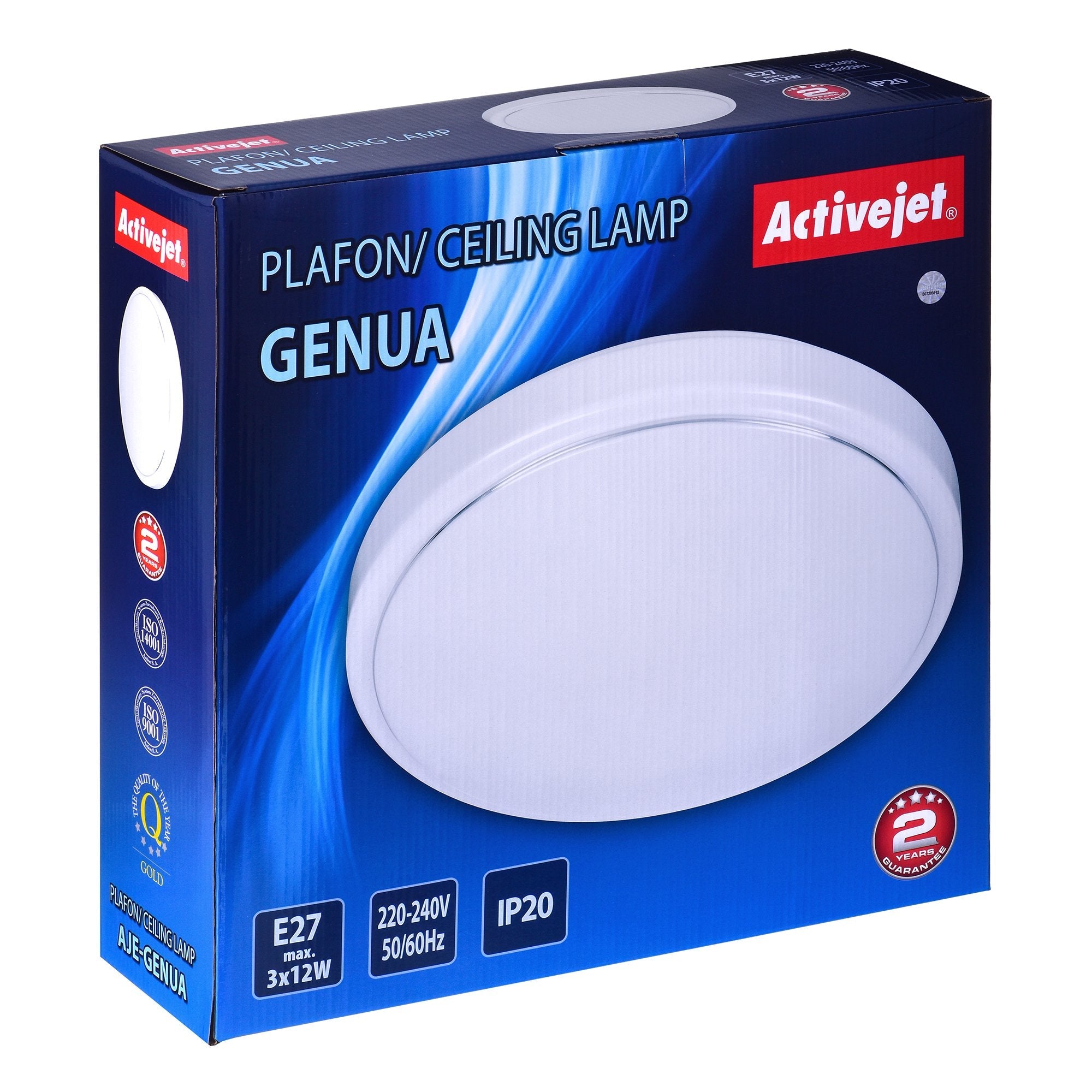 Plafón  Activejet Aje-Genua 3xe27