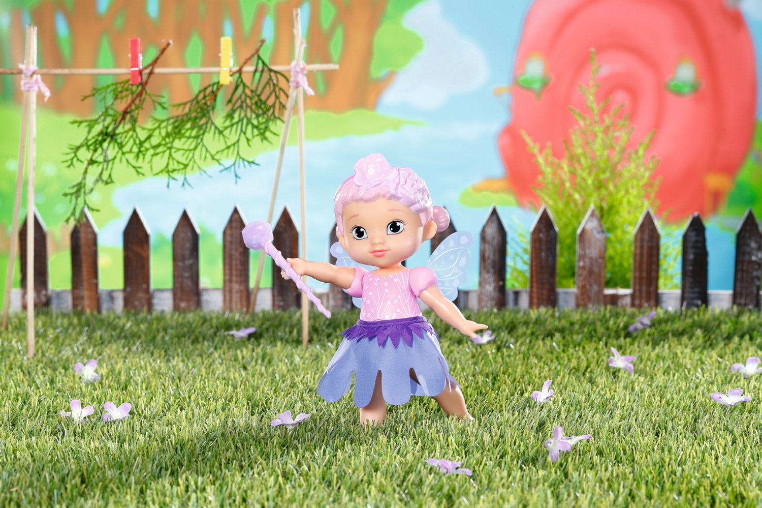 Muñeca Zapf Creation Baby Born® Storybook Fairy Violet 18cm, 833780