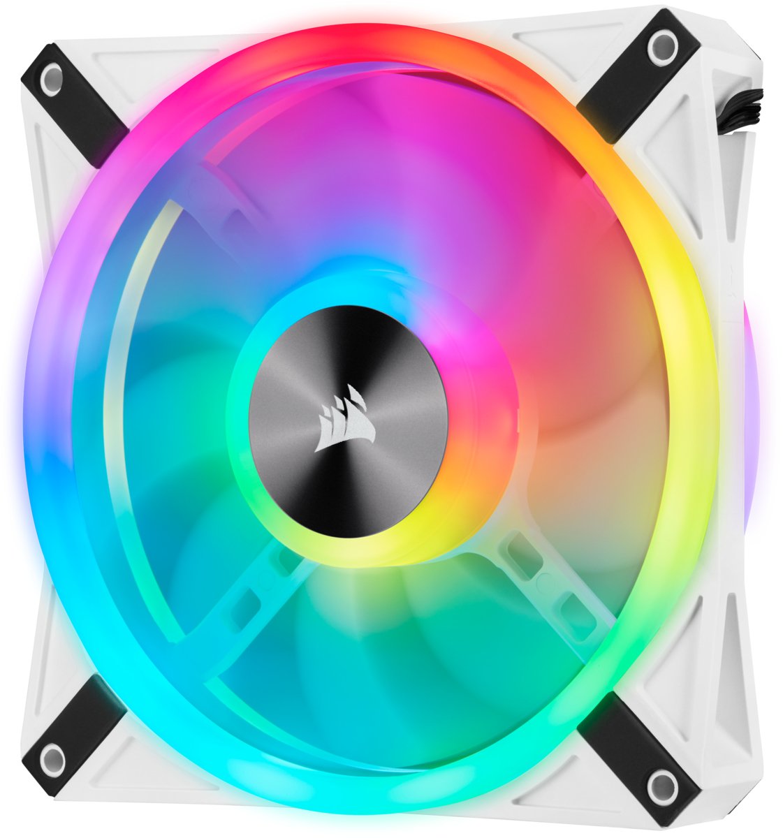 EAN 0840006619529 - Corsair iCUE QL140 Carcasa del ordenador Ventilador 14 cm Blanco imagen 12