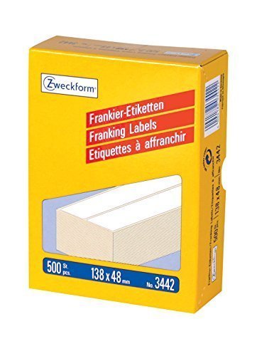 Avery Zweckform Frankieretiketten 138,0 X 48,0 Mm