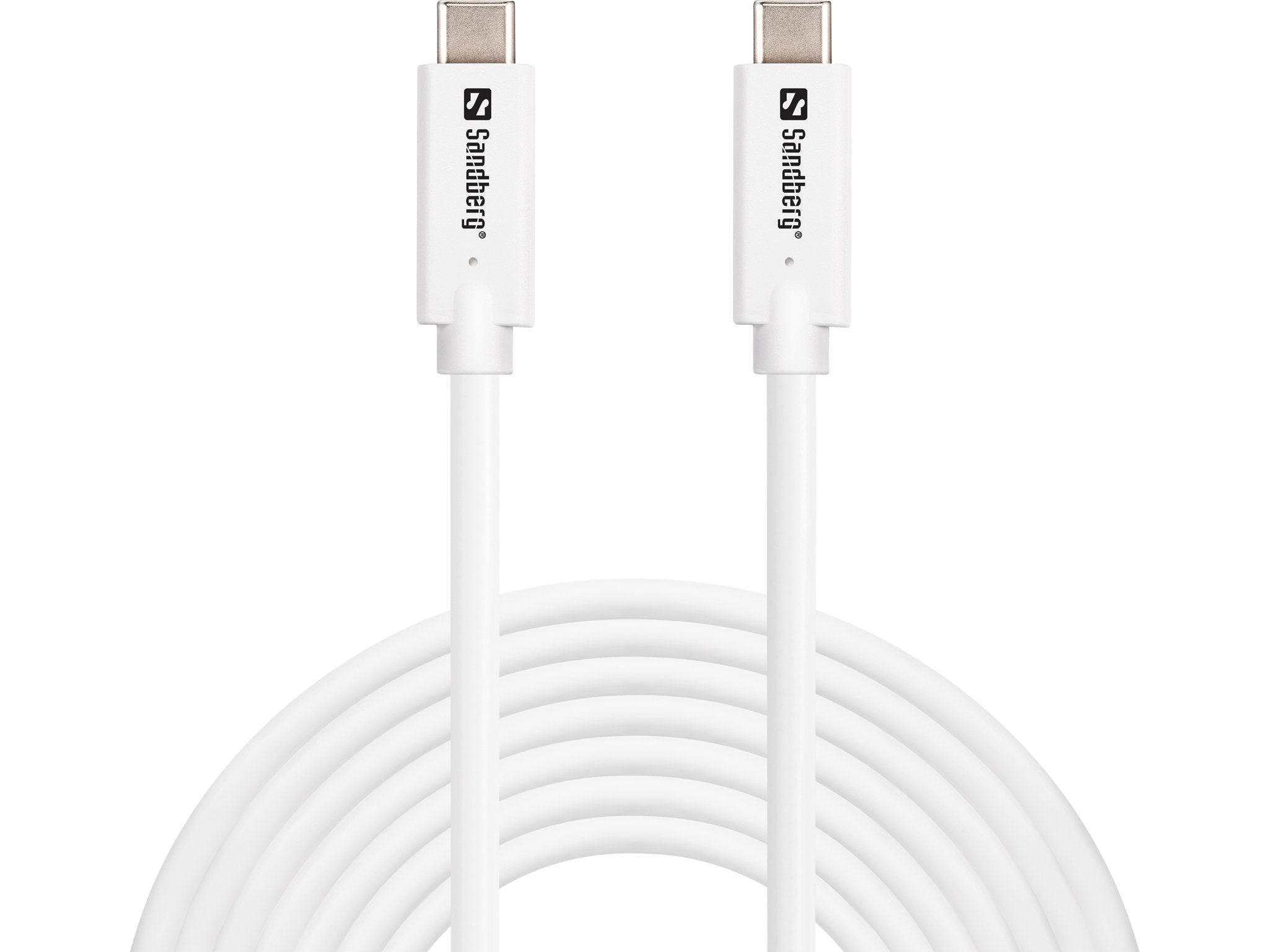 EAN 5705730136764 - Sandberg 136-76 cable USB USB 3.2 Gen 2 (3.1 Gen 2) 5 m USB C Blanco imagen 1