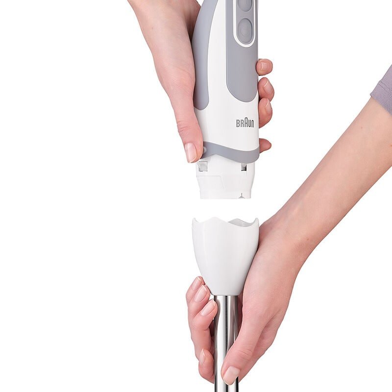 Batidora De Mano Braun Minipimer 5 Vario Mq 5235 Wh 1000w 21 Velocidades