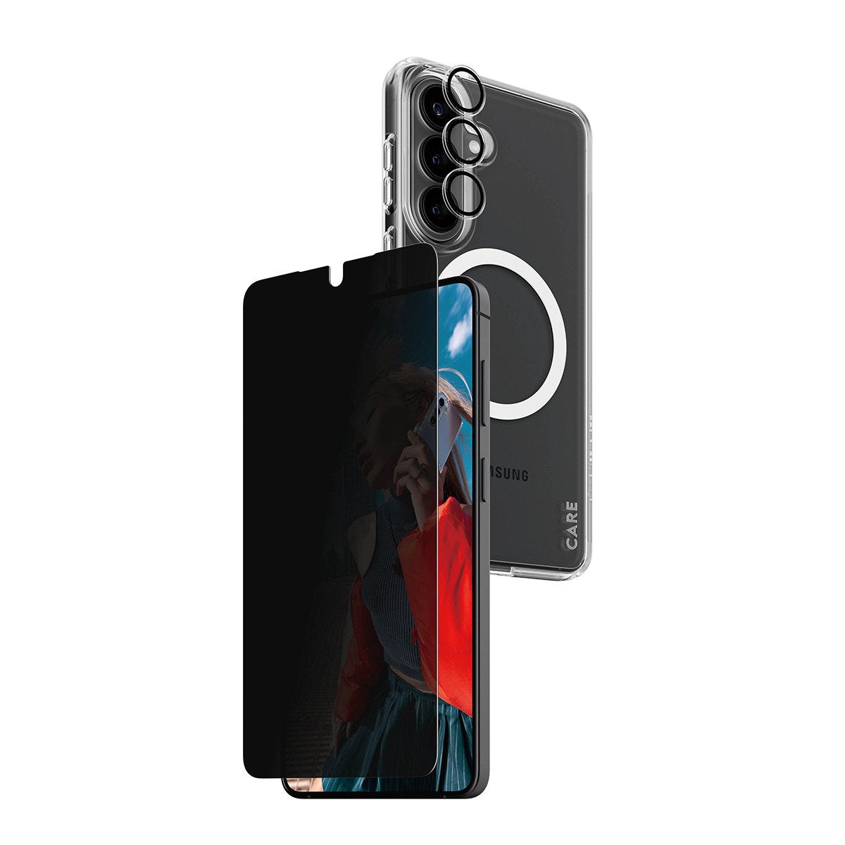 EAN 5715685034541 - PanzerGlass ® | CARE™ by ® Privacy 3-in-1 Bundle Samsung Galaxy S26+ Protector de pantalla 1 pieza(s) imagen 1