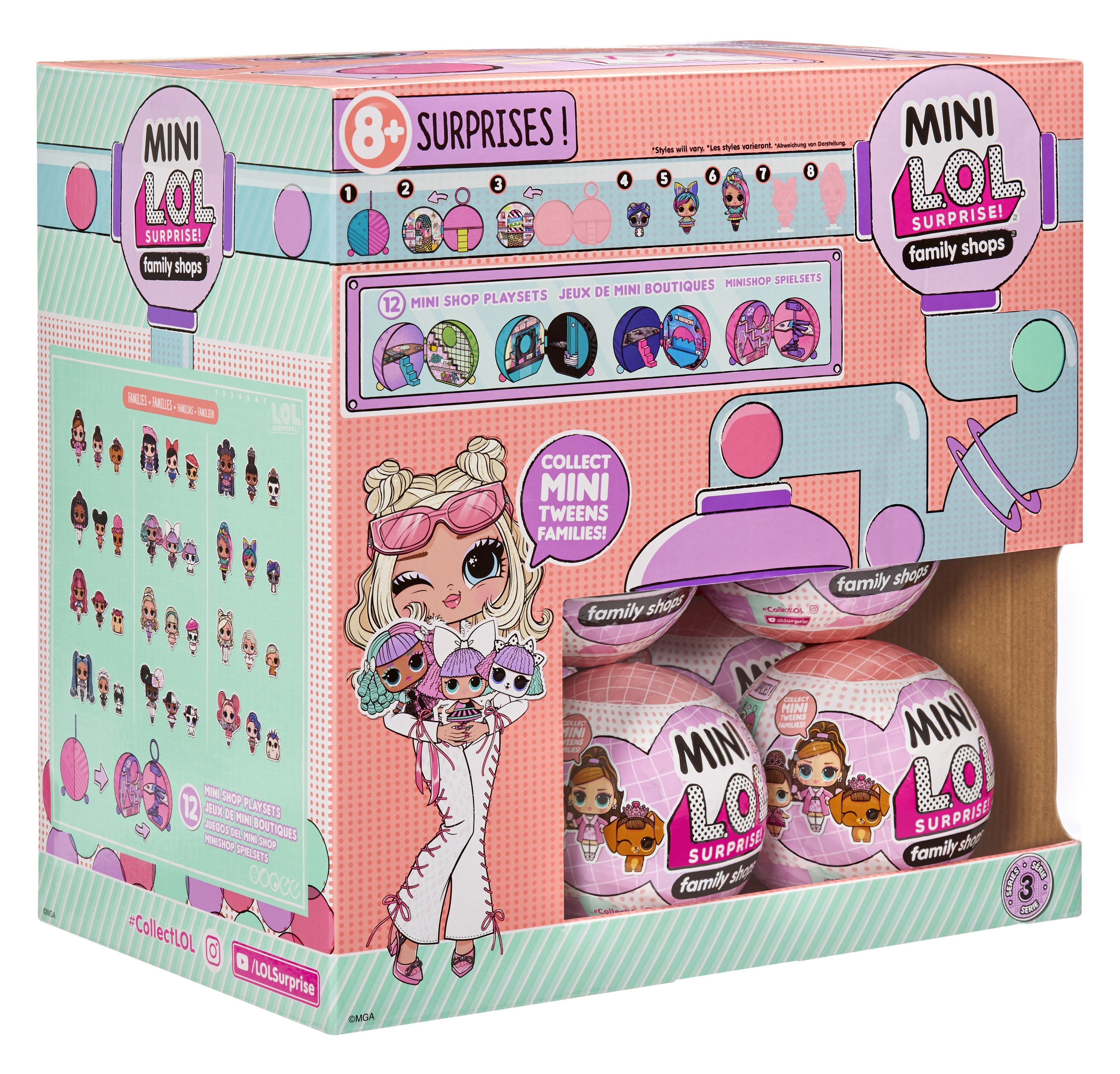 Mga Entertainment L.Ol Surprise Mini Family Collection Series 3