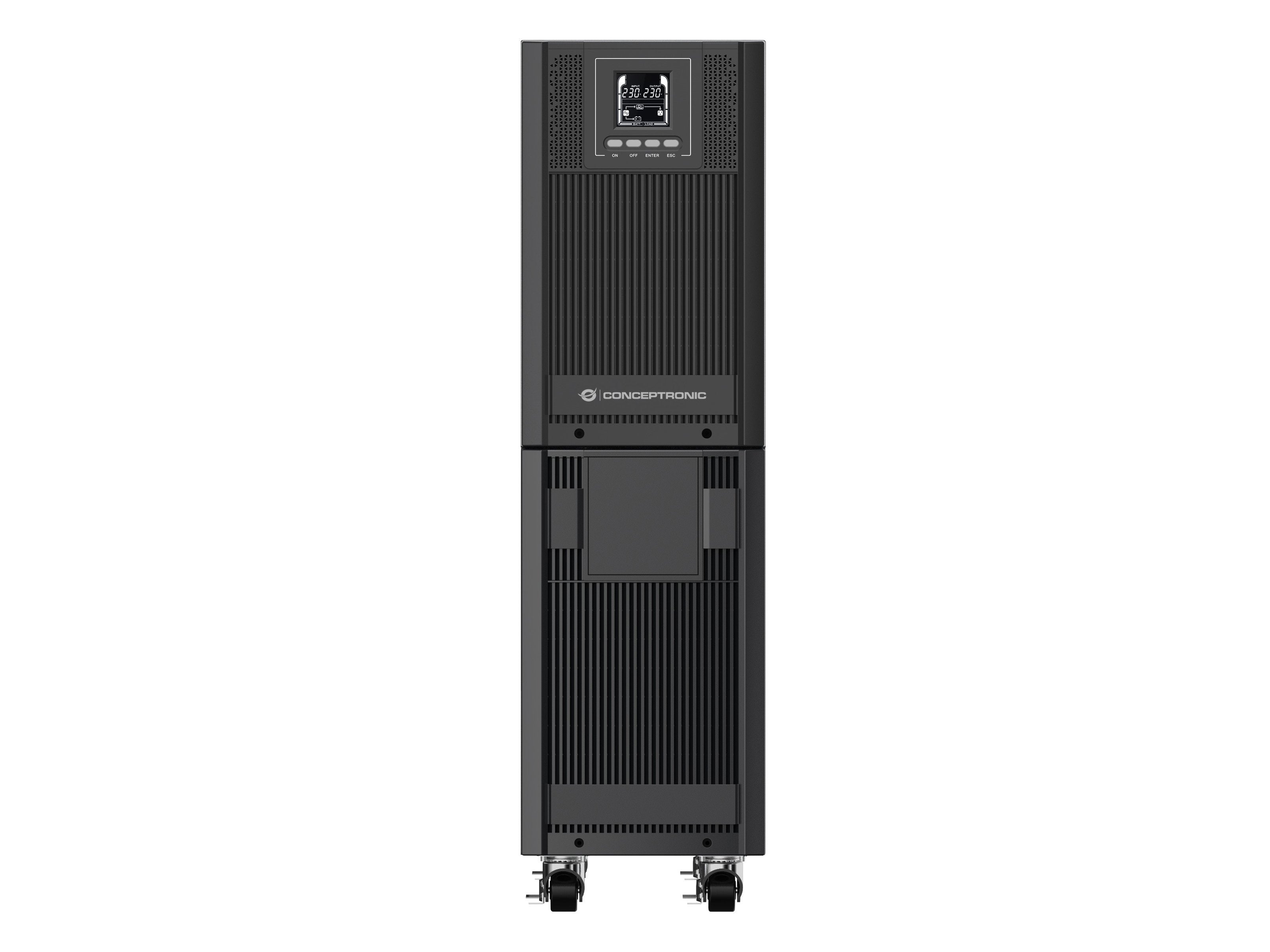 Sai Conceptronic 6000va / 5400w Online Torre Bloque De Terminales Hid Usb Rs232 Epo