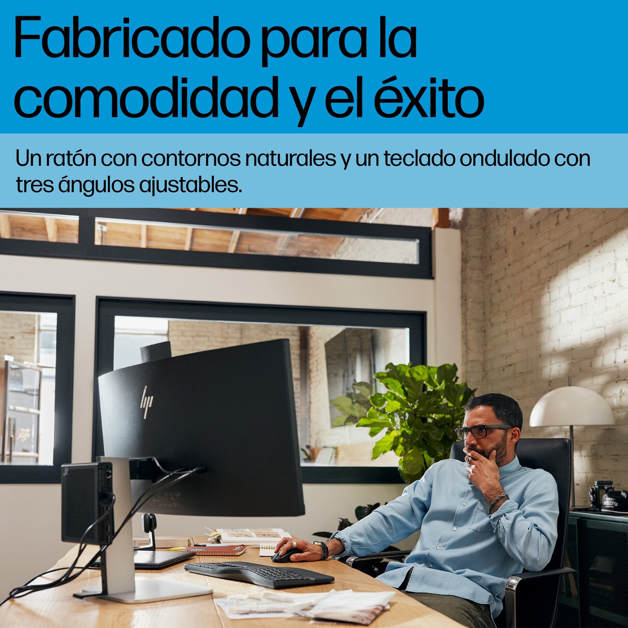 EAN 0198122954681 - HP 685 Comfort Dual-Mode Keyboard and Mouse Combo teclado Ratón incluido Oficina RF Wireless + Bluetooth  imagen 6