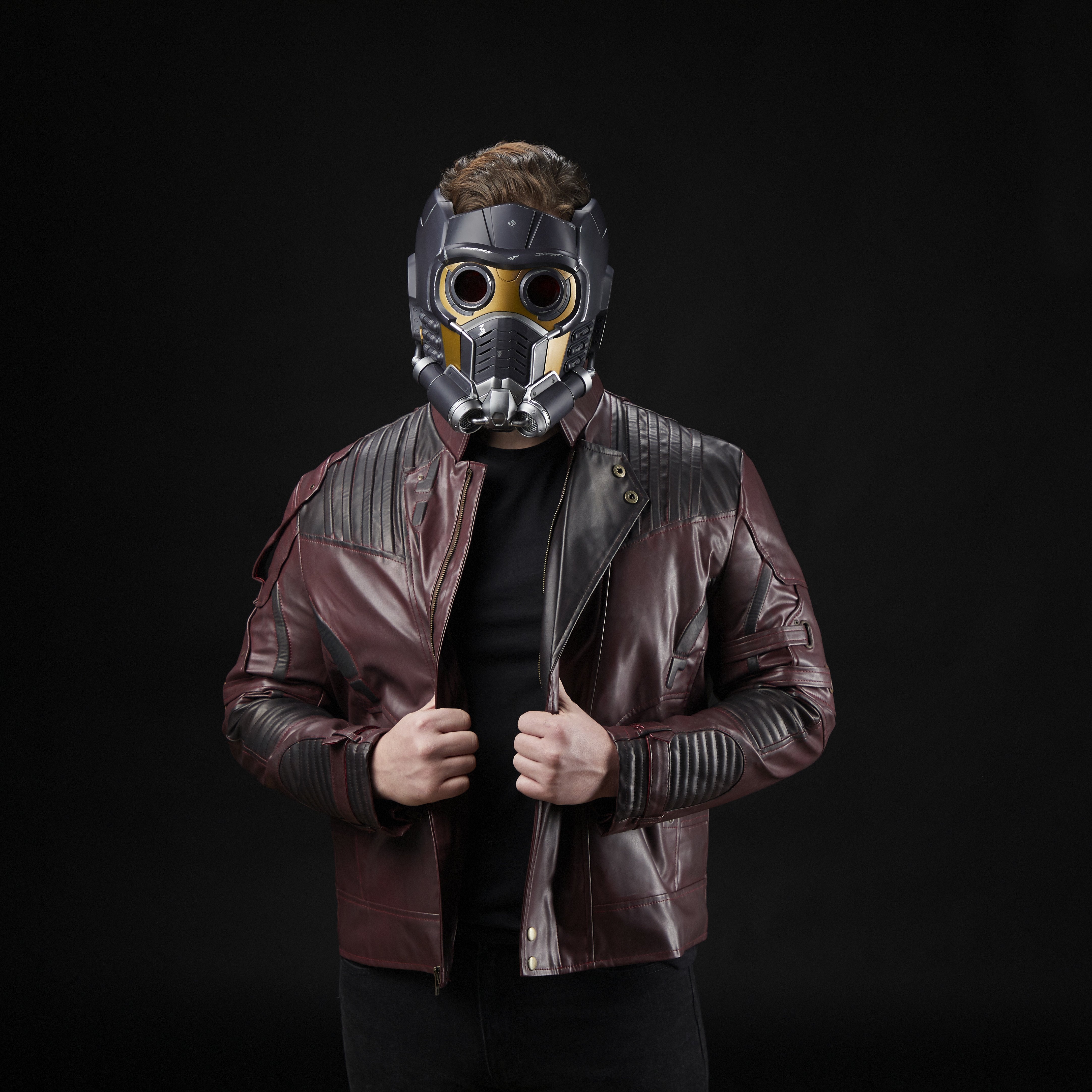 Replica Hasbro 1:1 Marvel Legends Infinty Saga Casco Electronico Star Lord