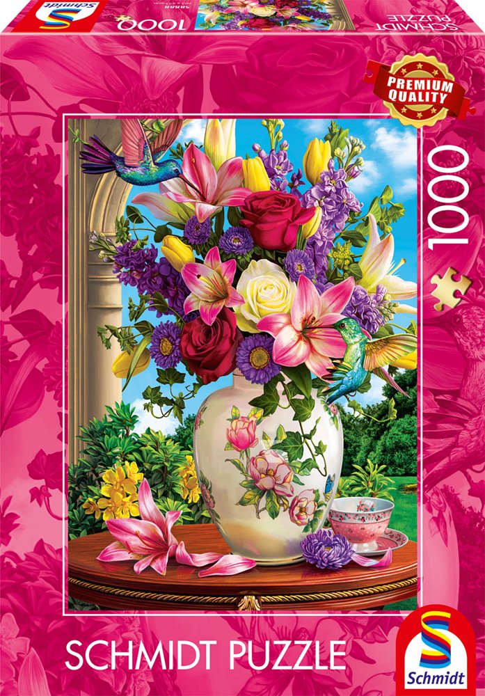 Schmidt Spiele Ramo De Flores, Rompecabezas De 1000 Piezas 58888