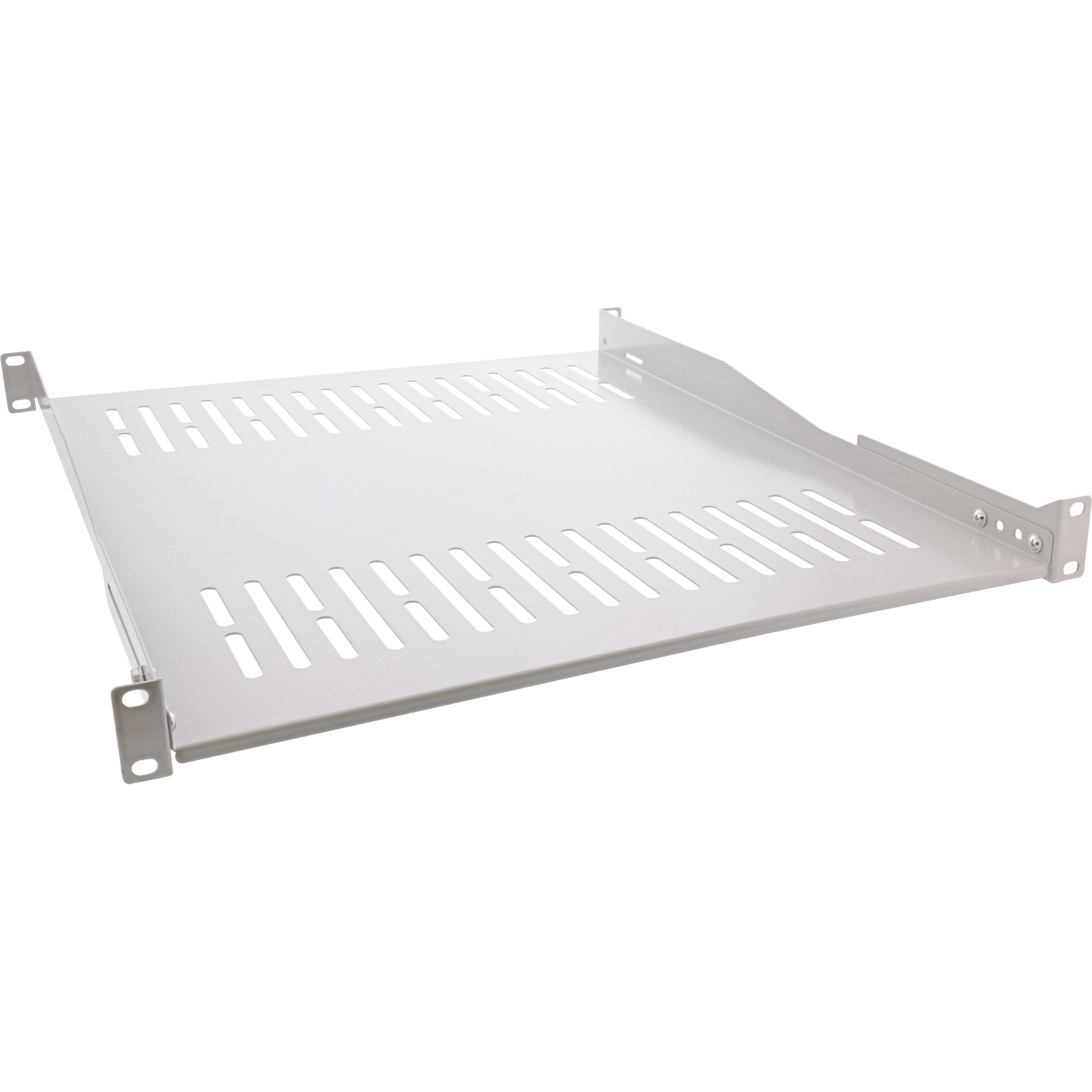 Inline® 19" Shelf, 550mm, 50kg, 1u, Ral 7035 Gris