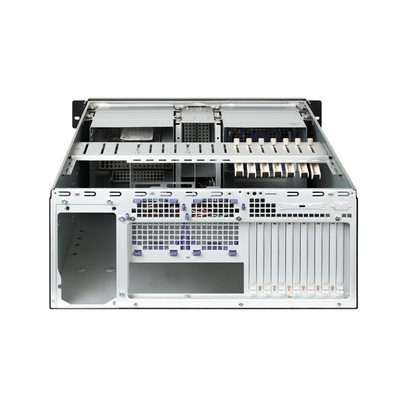 Caja Pc Chieftec Unc-411e-B Estante Negro, Plata 400 W