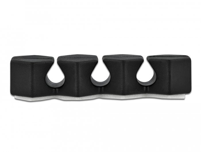 Delock Cablehalter Mit 3 Durchführungen Wabenförmig Set 6 Stück