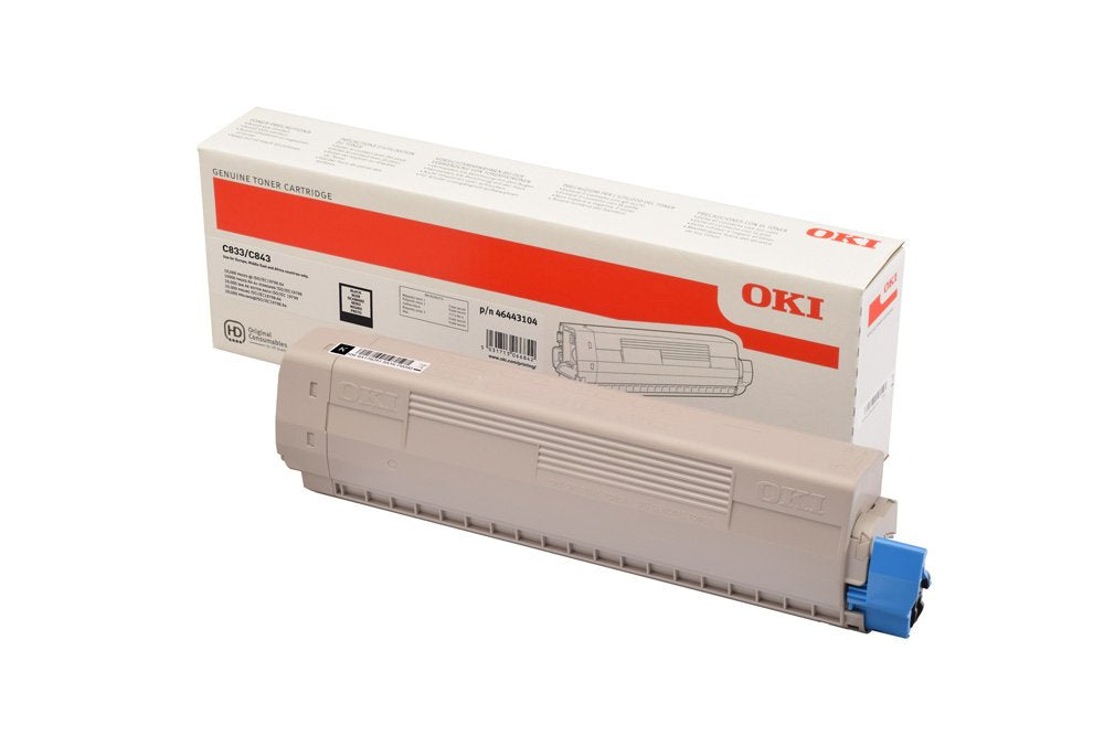 EAN 5031713066842 - OKI 46443104 cartucho de tóner 1 pieza(s) Original Negro imagen 1