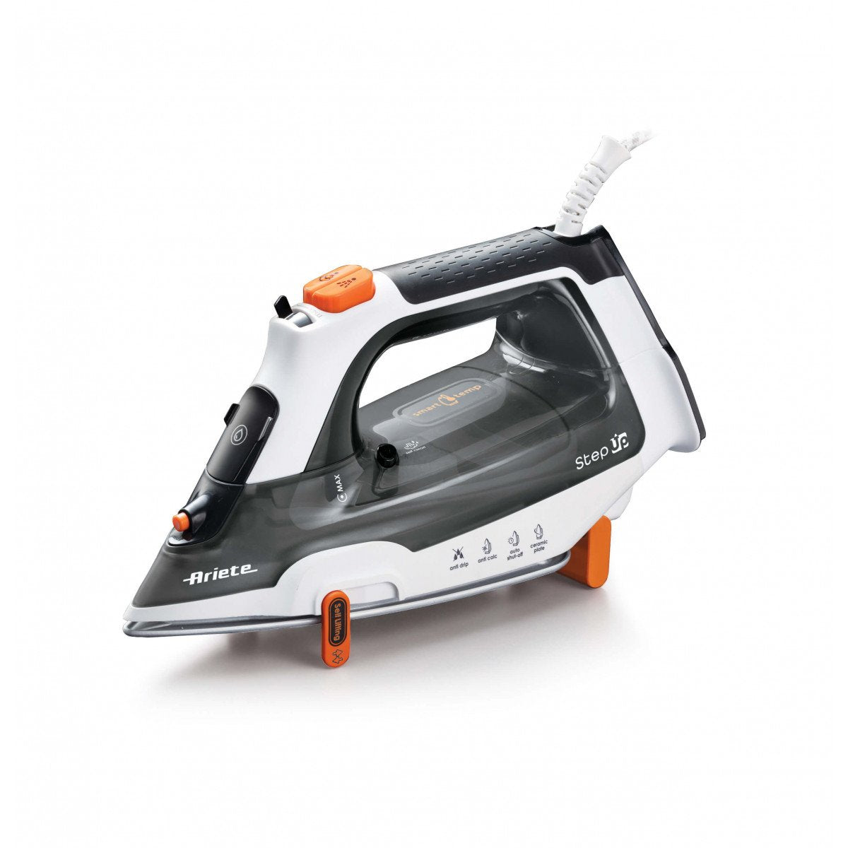 EAN 8003705124493 - Ariete 6190/00 Plancha vapor-seco Suela Ceramic Ultra Glide 2400 W Gris, Negro imagen 1
