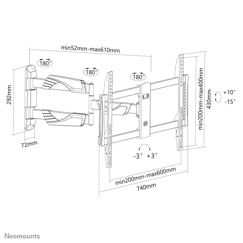 Newstar Soporte De Pared Para Tv