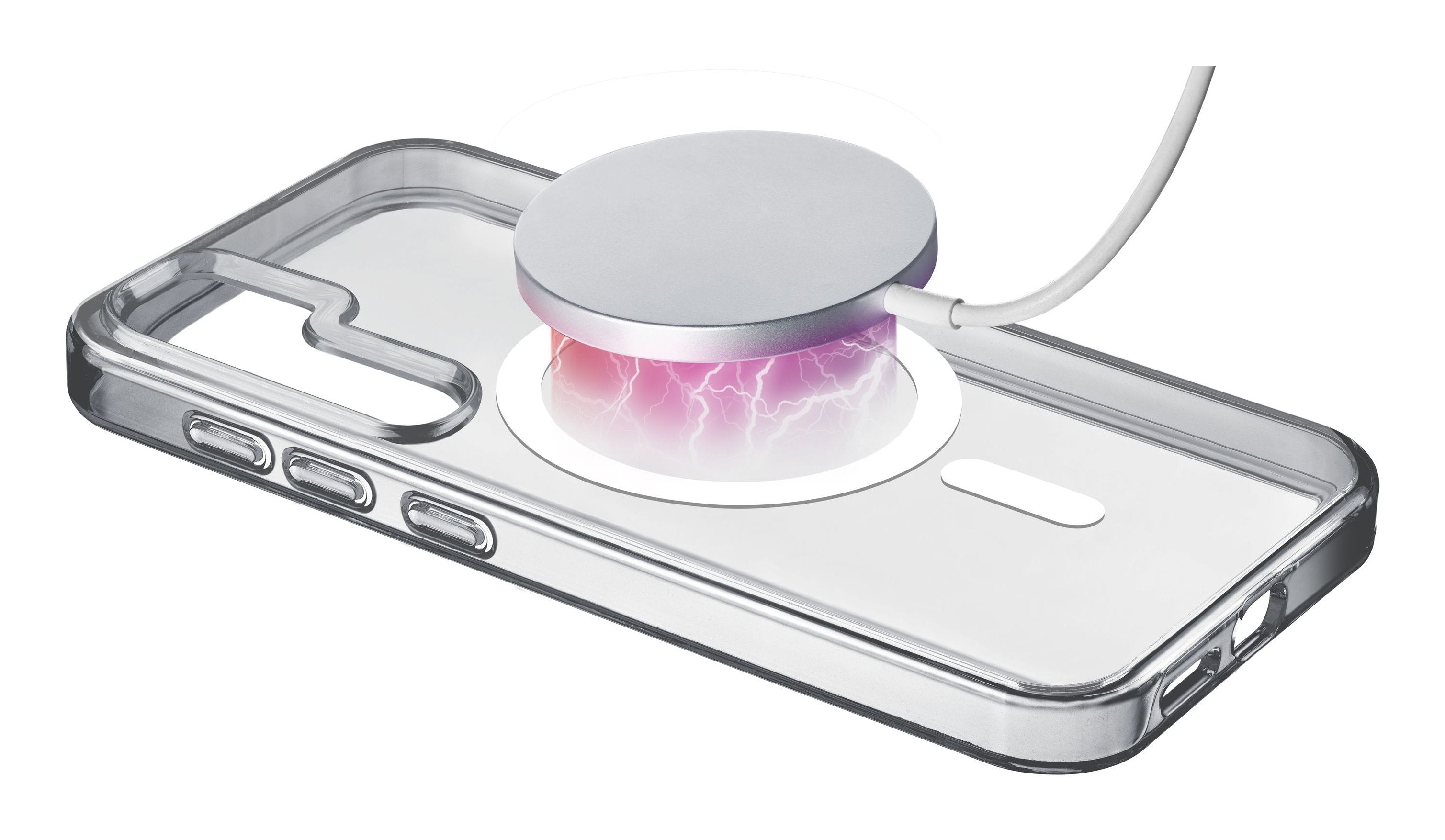 Cellularline Gloss Magsafe Case Mag Fr Samsung S25 Clear
