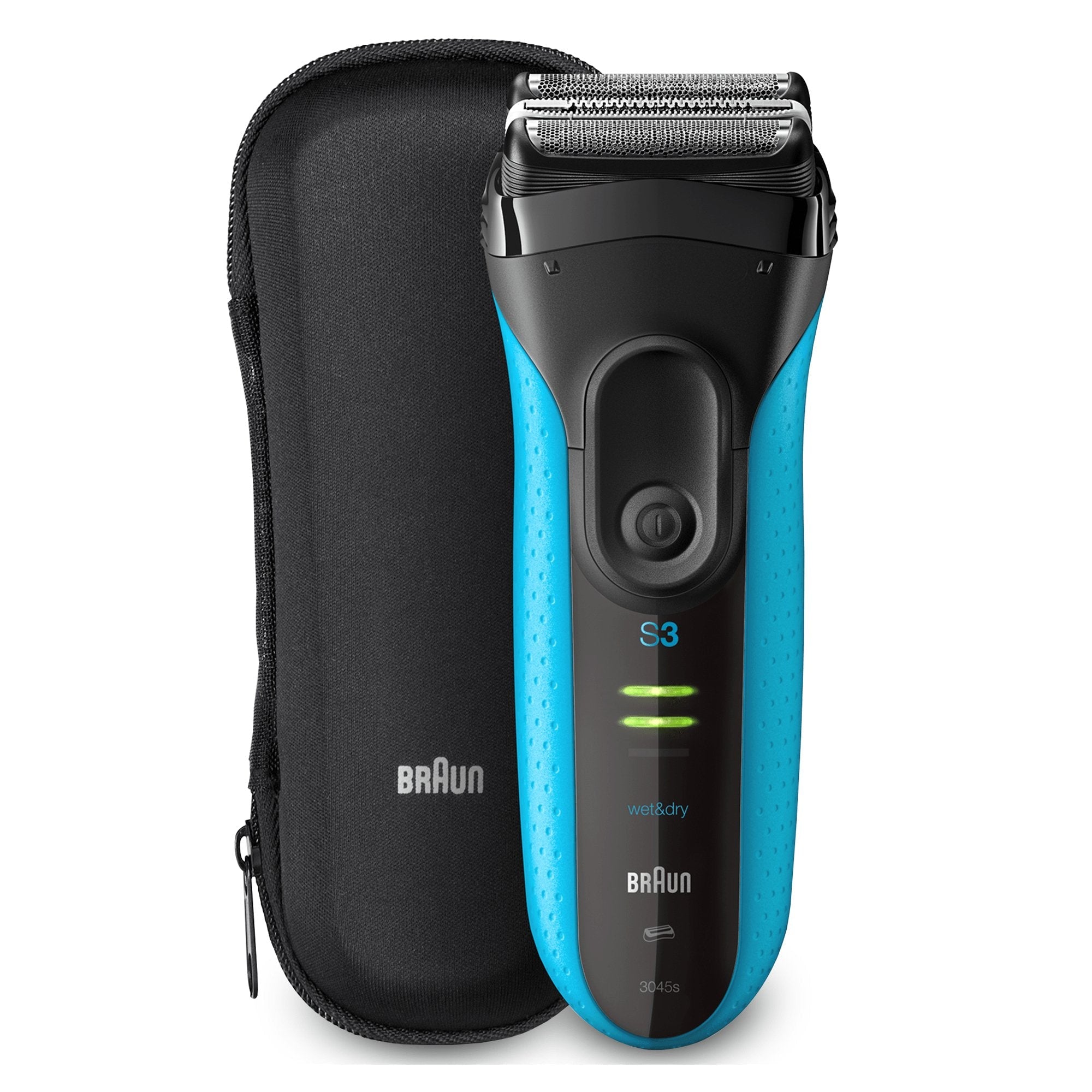 Braun Series 3 Proskin 3045s Máquina De Afeitar De Láminas Recortadora Negro, Azul