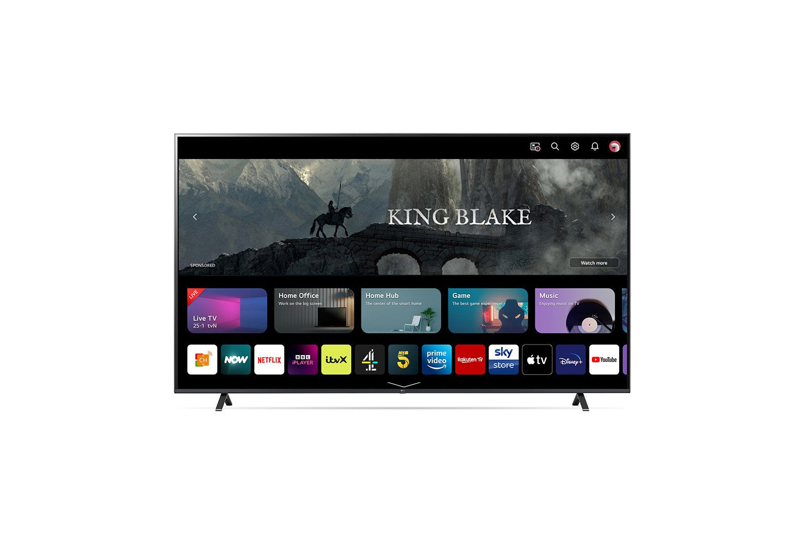 Televisor Lg Uhd 86ur78006lb 86' Ultra Hd 4k Smart Tv Wifi