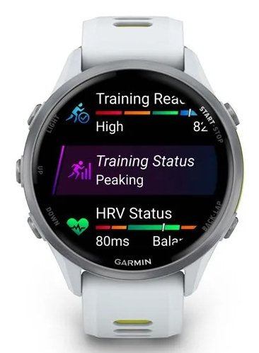 Garmin Forerunner 970 3,56 Cm (1.4") Amoled Digital 454 X 454 Pixeles Pantalla Táctil Blanco Wifi Gps (Satélite)