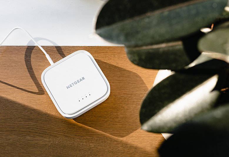 Netgear Lm1200 4g Lte, Módem Blanco Lm1200-100eus