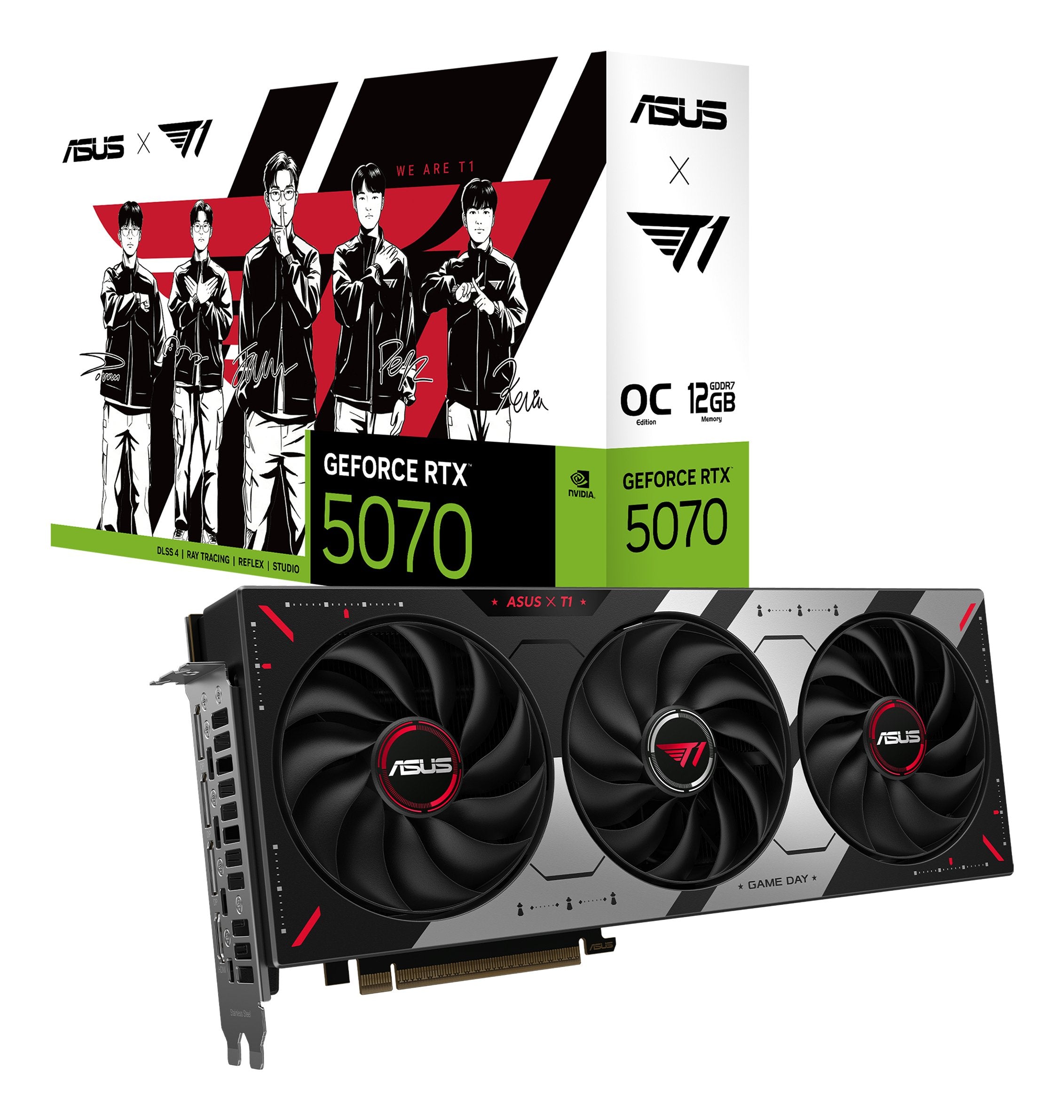 EAN 4711636601399 - ASUS T1-RTX5070-O12G-GAMING NVIDIA GeForce RTX 5070 12 GB GDDR7 imagen 11