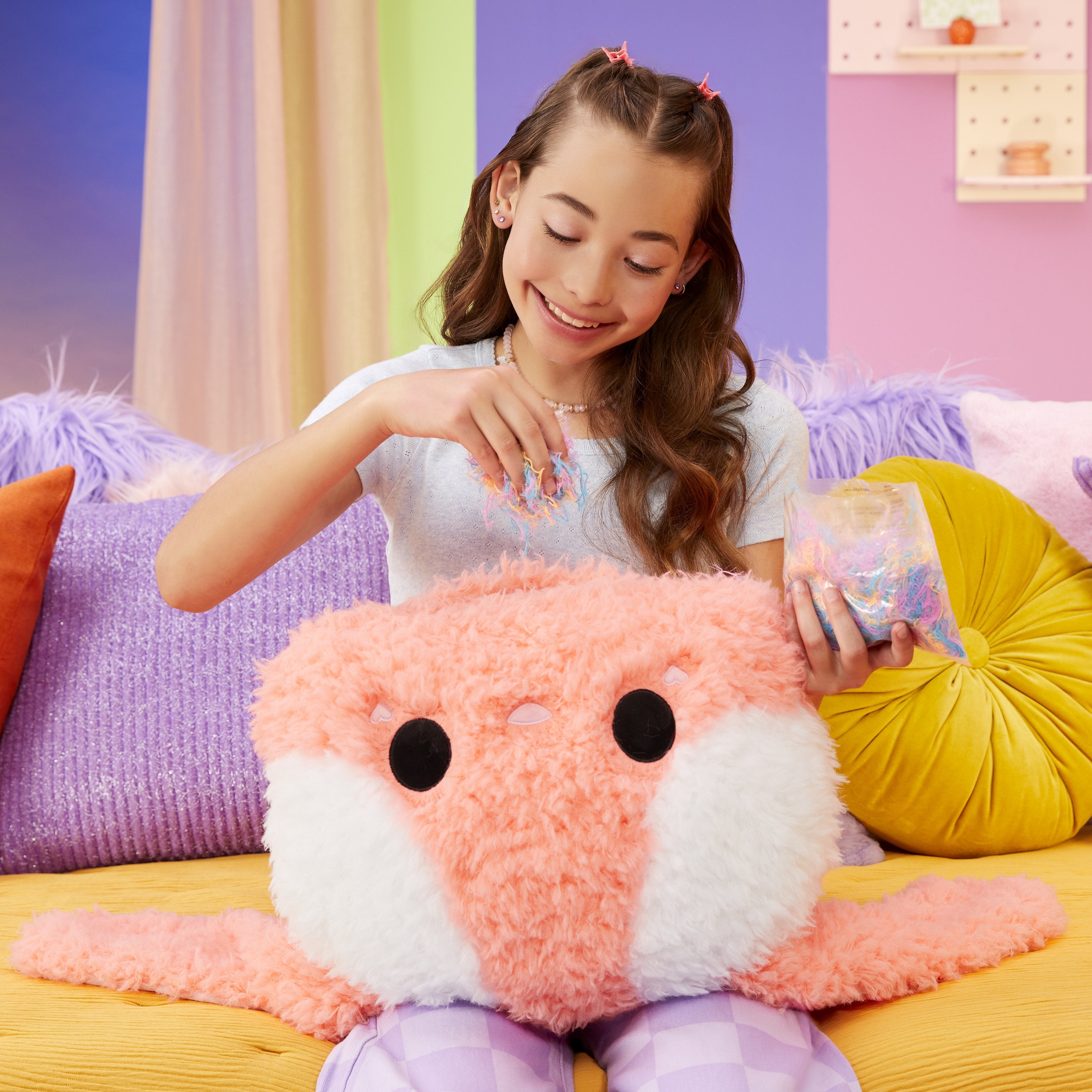 EAN 0035051512967 - MGA Entertainment Fluffie Stuffiez Pillow Fight- Bunny imagen 16