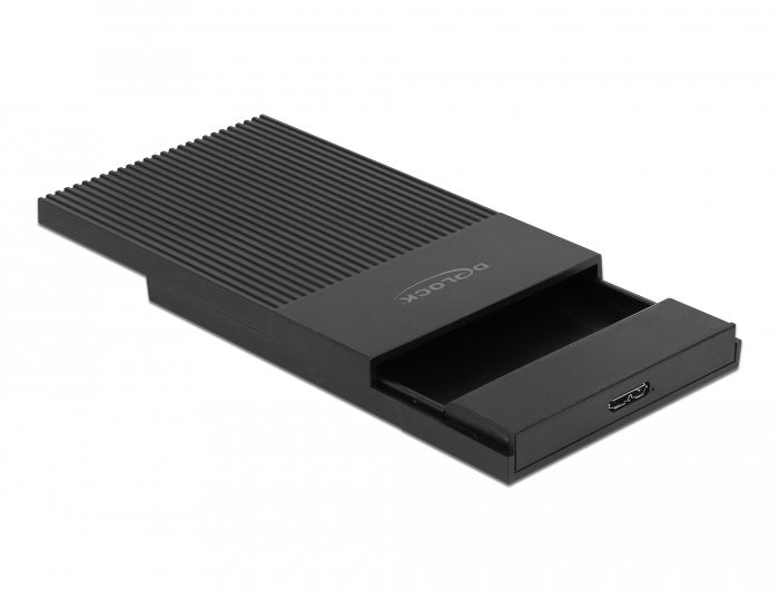 Delock Caja Externa Para Sata Hdd Ssd De 2.5" Con Superspeed Usb Tipo Micro-B Hembra - Sin Herramientas