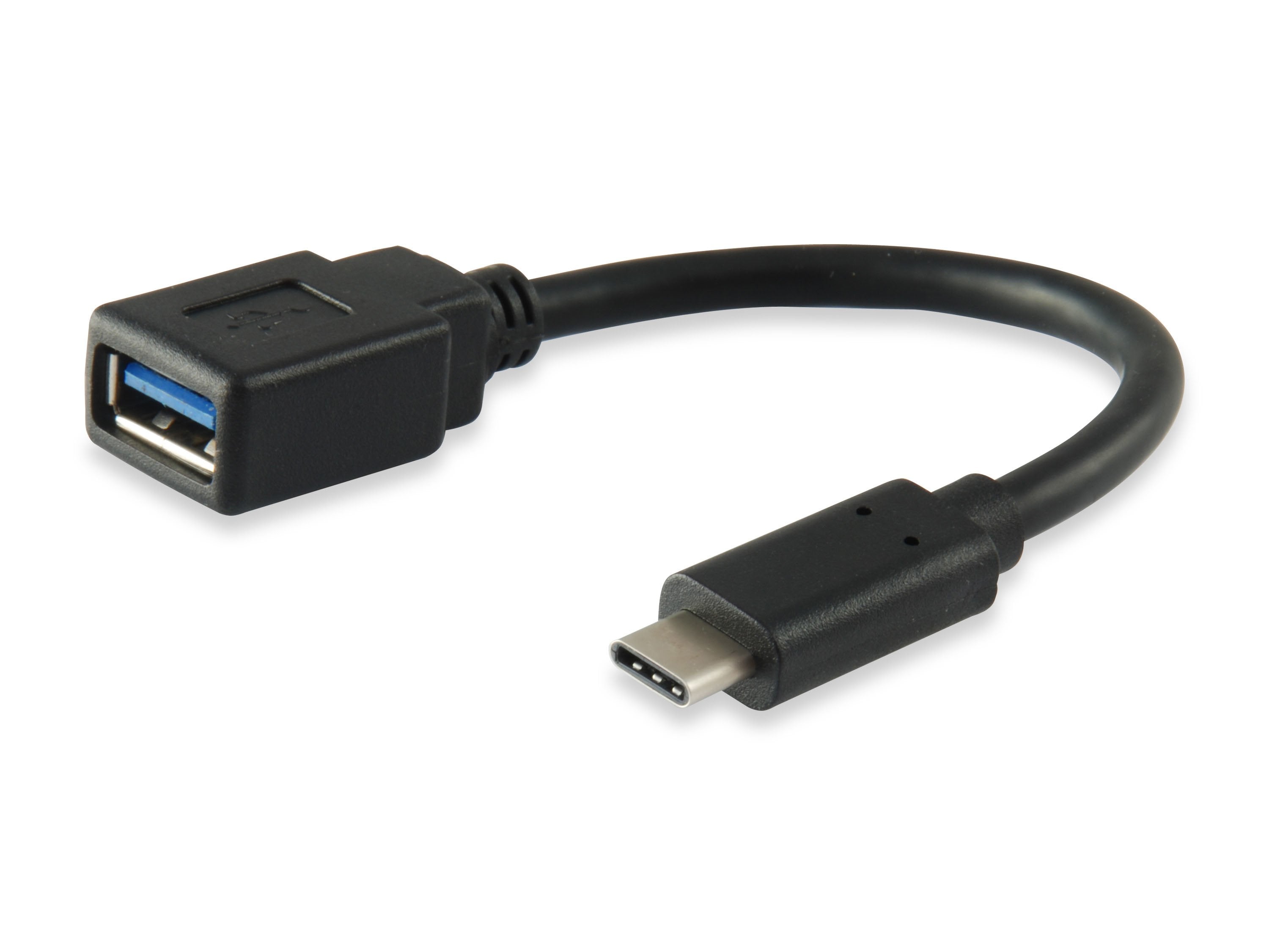 Equip Adaptador Usb Tipo C A Usb 3.0  0.15m Negro 133455