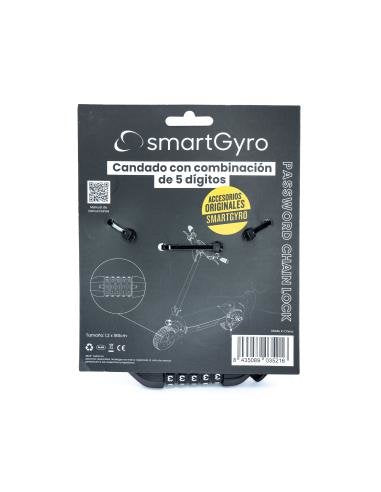 EAN 8435089035216 - smartGyro SG27-348 candado para bicicleta Negro 1800 mm Cable antirrobo imagen 3