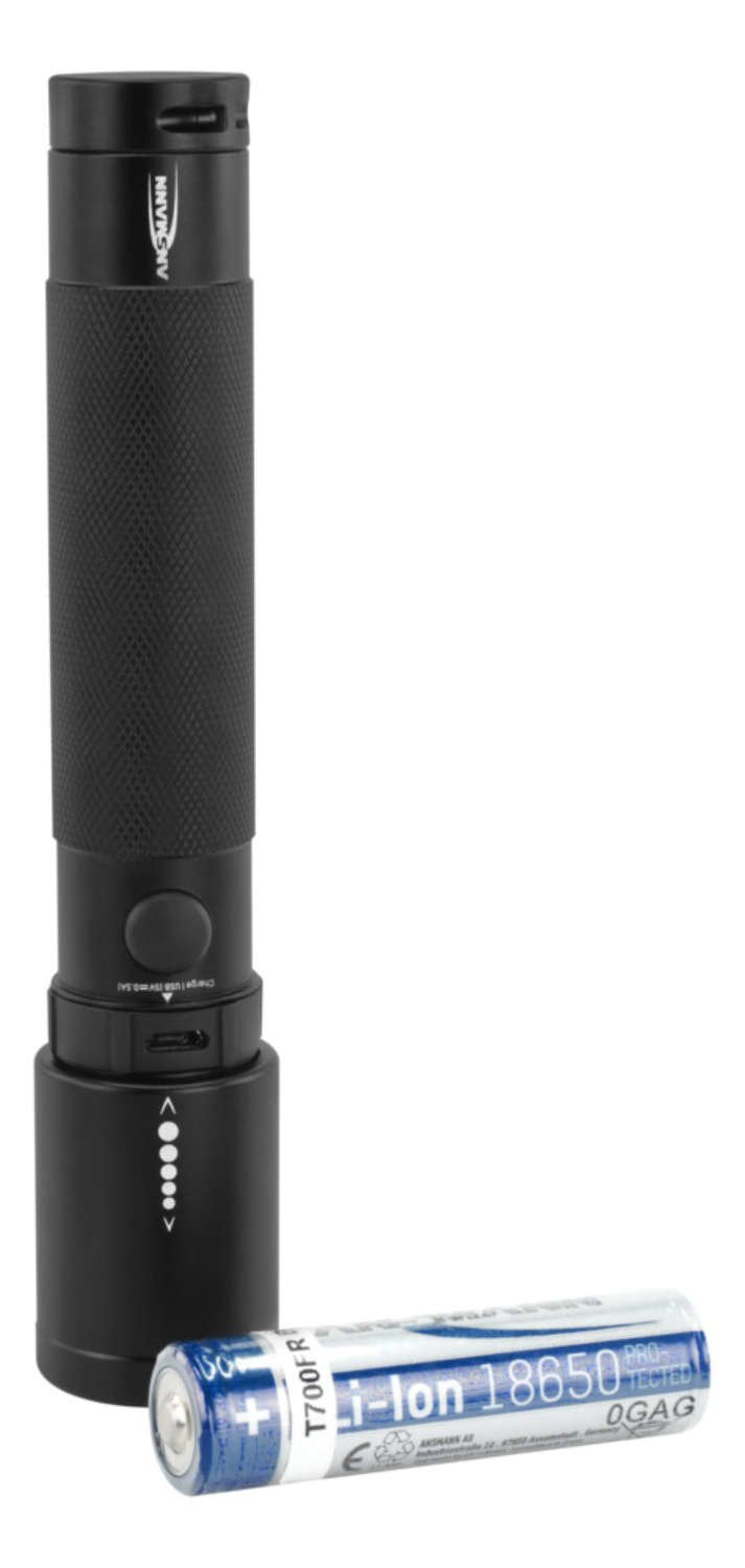 EAN 4013674105977 - Ansmann T400FR farol LED Negro imagen 8