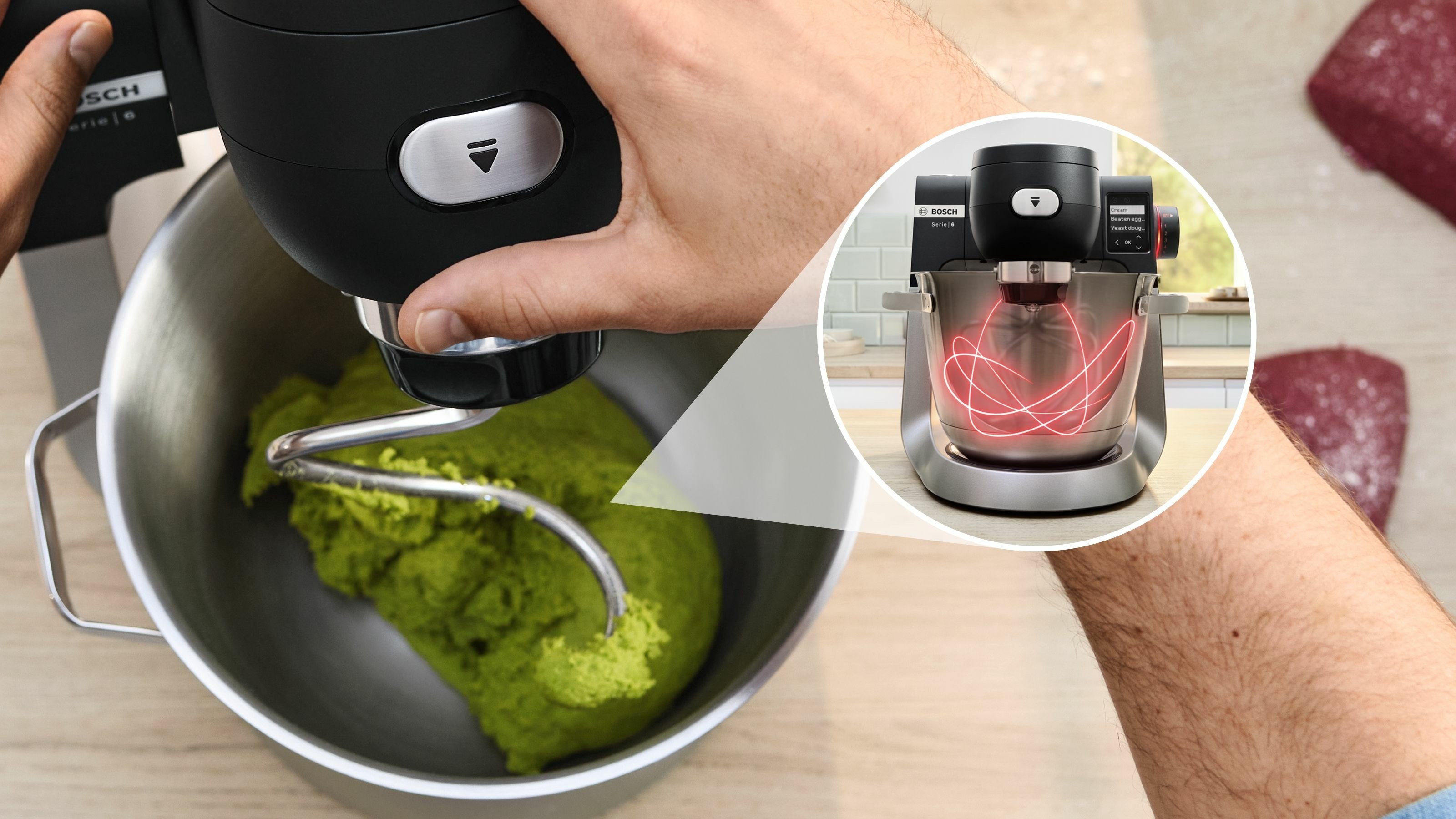 Bosch Food Processor Series 6 5,5l Silver Negro (Mums6zs34)