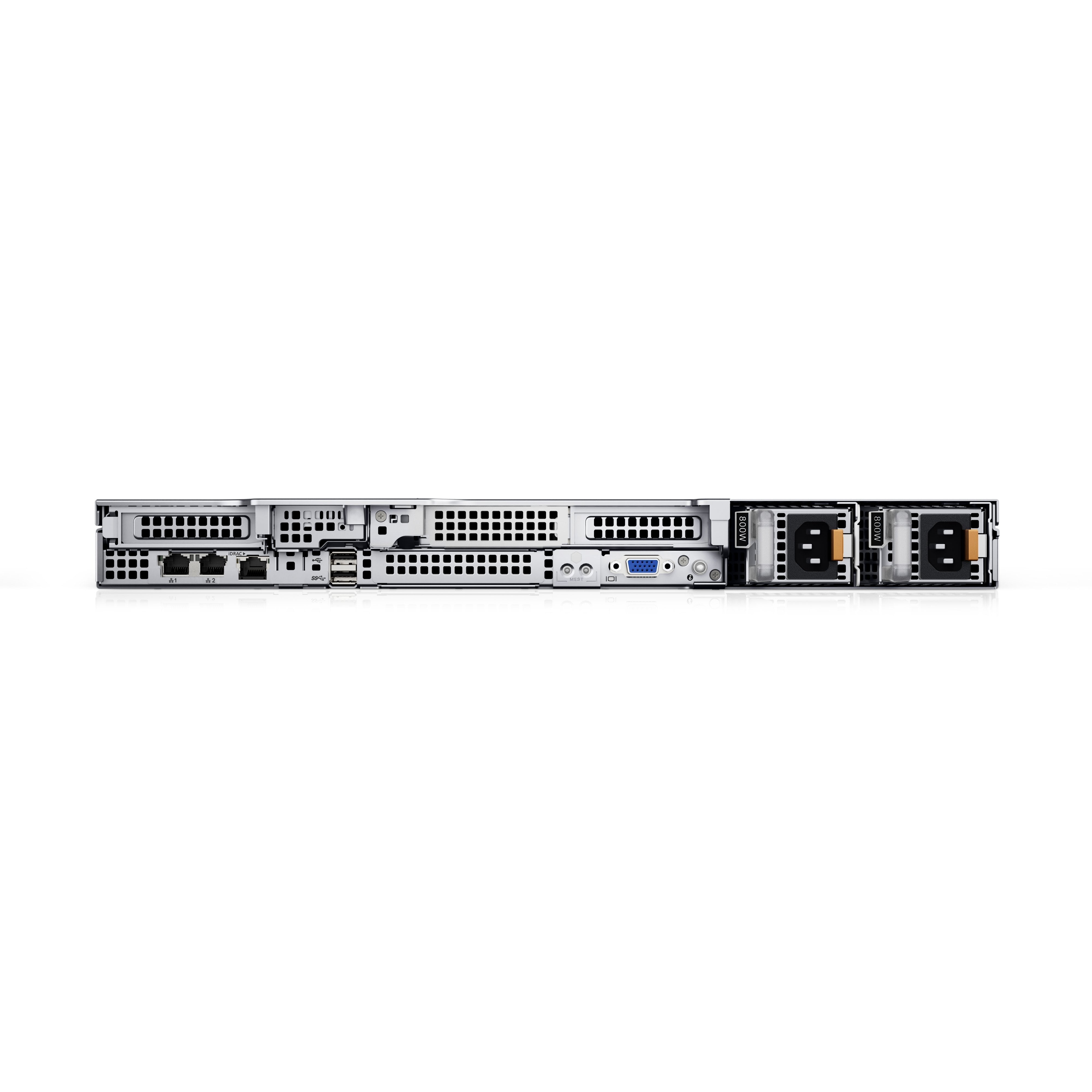 Dell Servidor Poweredge R450 2.5" Chassis Intel® Xeon® Silver 4309y 1x 16gb Rdimm  1x 480gb Ssd Sata  Front Perc H755 Front Load Idrac9  Enterprise 15g