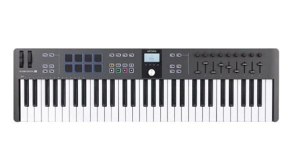 Arturia 231532 Keylab Essential 61 Mk3 Negro Midi Keyboard