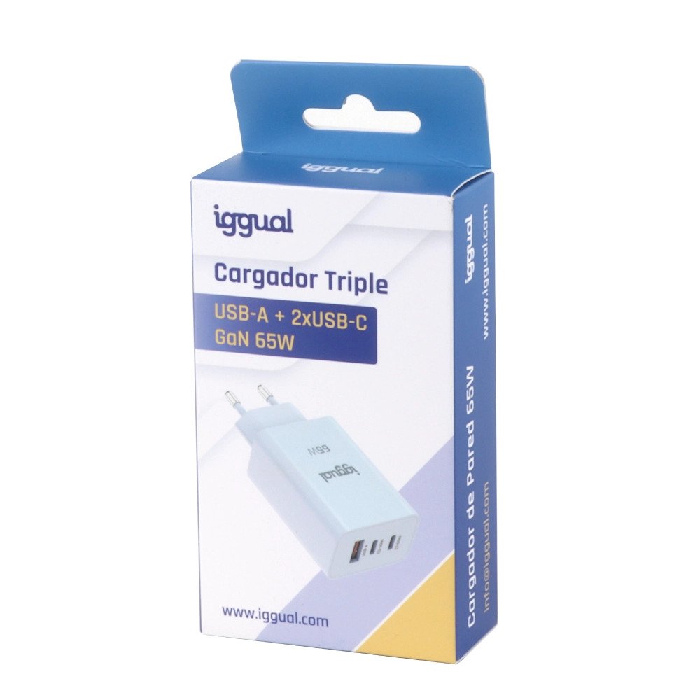 EAN 8435364320501 - iggual IGG320501 cargador de dispositivo móvil Smartphone, Teléfono móvil, Tableta Blanco Corriente alter imagen 8