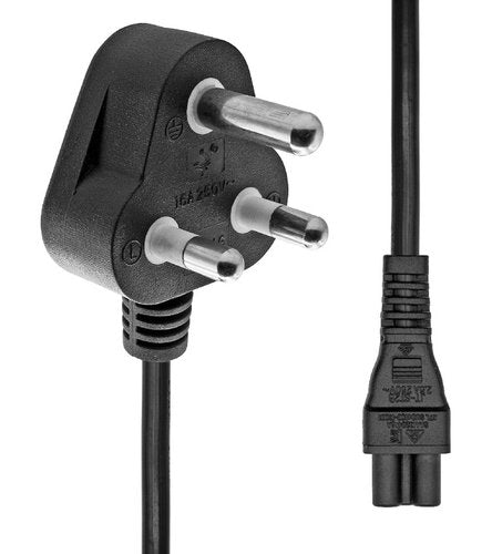 Proxtend Power Cord India Angled To C5 2m Black