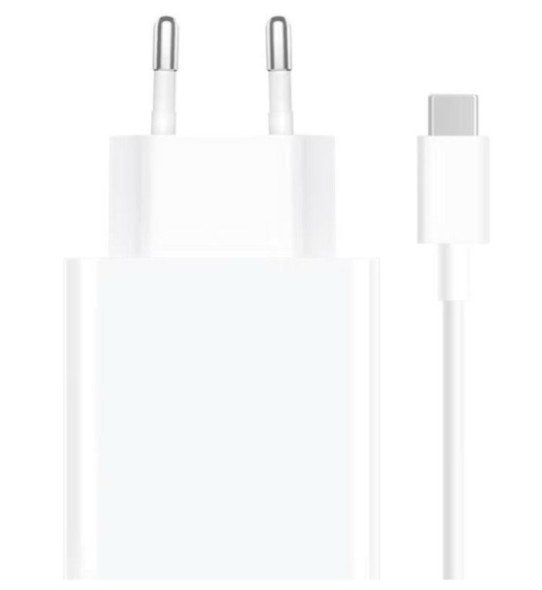 Cargador De Pared Xiaomi Combo Usb Type-A 1xusb 33w  Blanco
