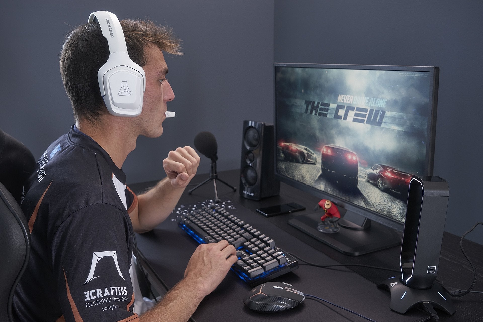 Auriculares Gaming Cobalt Blanco The G-Lab  The G-Lab Auriculares Cobalt - Blanco - Pc, Ps4 Y Xbox (Korp-Cobalt-W)