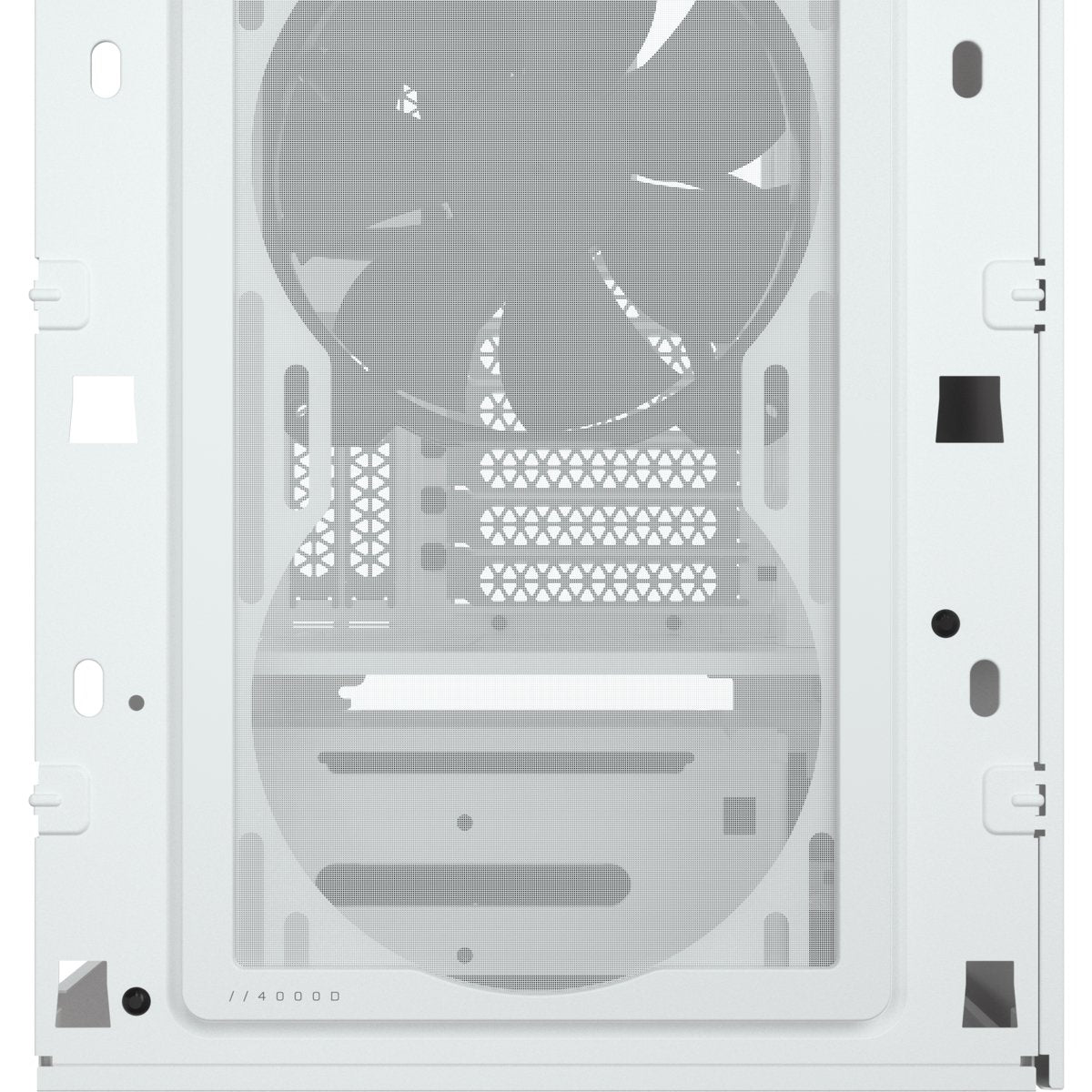 Caja Pc Corsair 4000d Tempered Glass White