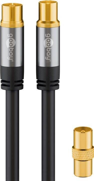 Goobay Antenancable (135db Typ), Koax-Buchse > Koax-Stecker 70389